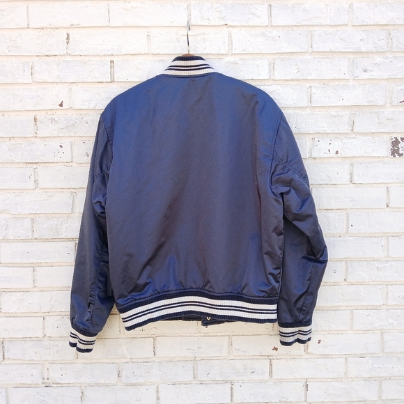 Abercrombie & Fitch Bomber Jacket Small Snap - Picture 6 of 6